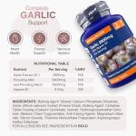 Zipvit Garlic Tablets 2800mg, High Strength Garlic Supplement with Vitamin B1, Provides Allicin & Alliin, Supports Heart Health, 2 a Day, 3 Months Supply