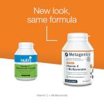 Metagenics Vitamin-C + Bioflavonoids - Support Immune Function - with Rutin, Quercetin and Grape Seed Extract - 100 Capsules