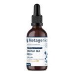 Metagenics Vitamin D3 Liquid Drops - 1000iu Vitamin D for Healthy Immune System, Bones, Muscles & Teeth - Orange, 30ml