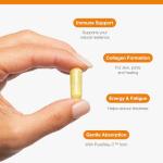 Metagenics Vitamin-C + Bioflavonoids - Support Immune Function - with Rutin, Quercetin and Grape Seed Extract - 100 Capsules