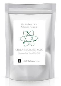 Green Tea Burn Max – 30 Vegan Tablets – 1 Month Supply – High Strength Green Tea Extract with EGCG – Supports Weight Maintenance & Fat Metabolism – Natural Antioxidant Supplement – Made in The UK