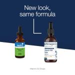 Metagenics Vitamin D3 Liquid Drops - 1000iu Vitamin D for Healthy Immune System, Bones, Muscles & Teeth - Orange, 30ml