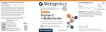 Metagenics Vitamin-C + Bioflavonoids - Support Immune Function - with Rutin, Quercetin and Grape Seed Extract - 100 Capsules