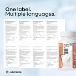 Premium Ashwagandha KSM-66® 9000 mg (15:1), Organic Root Extract with 5% Withanolides, High Potency, Only 1 Capsule Daily, Vegan, No Additives