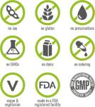 Iron Supplement Bisglycinate 25mg + Vitamin C | 90 Mini Vegan Capsules (3 Month Supply) | Gentle Iron for Women & Daily Use | Vegan Iron Capsules with Whole Food Blend | NATURELO