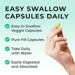 Vitamin B Complex High Strength | 90 Capsules - 90 Day Supply | All 9 B Vitamins B1-B2-B3-B5-B6-B7-B9-B10-B12, Inositol and Choline | Completely Clean - No Fillers | Love Life Supplements