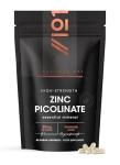 Zinc Picolinate 25mg – 90 Vegan Capsules (3 Months Supply) – 250% Daily NRV - Elemental Zinc Picolinate – Resealable and Recyclable Pouch by Alpha01