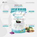 Acai Berry 3000mg | 120 Vegan Tablets (4 Month Supply) | High Strength Superfruit Supplement | Natural Weight Loss & Slimming Aid | Metabolism, Energy & Antioxidant Support | by NutriVolv