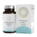 7C Aged Black Garlic Capsules | 180 Black Odourless Garlic Capsules High Strength - 10,000mg Galric-Extract per Capsule | Non-GMO, Gluten & Allergen Free | Manufactured in The UK