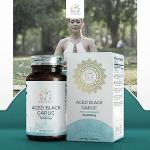 7C Aged Black Garlic Capsules | 180 Black Odourless Garlic Capsules High Strength - 10,000mg Galric-Extract per Capsule | Non-GMO, Gluten & Allergen Free | Manufactured in The UK