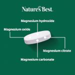 MagAsorb® Complex 375mg | High Strength Magnesium | 180 One-A-Day Magnesium Vegan Tablets (at 100% NRV) | 6 Month’s Supply | Contributes to the Reduction of Tiredness & Fatigue | UK Made