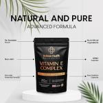 Vitamin E Complex Capsules | Full Spectrum with 8 Tocopherols & Tocotrienols | 255mg Vitamin E | Antioxidant Support | 60 Vegan Capsules | Non-GMO | Gluten-Free Vitamin E Supplement