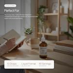 Metabolics Super Zinc Liquid 8mg Sulfate & Chloride Form 80% NRV — UK Made GMP Certified — Contributes to Normal Immune Function — Vegan Drops — 100ml Bottle — 4 Month Supply