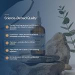 Metabolics Super Zinc Liquid 8mg Sulfate & Chloride Form 80% NRV — UK Made GMP Certified — Contributes to Normal Immune Function — Vegan Drops — 100ml Bottle — 4 Month Supply