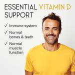 Vitamin D3 4000 IU - Vitamin D Tablets High Strength - 180 Softgel Capsules - VIT D Supplement for Strong Bones, Muscles, Teeth, Immune System - High Absorption Cholecalciferol D3 Vitamins 4000IU