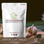 ukhealthhouse odourless Garlic Pearls softgel Capsules mg one-a-Day to Help Maintain a Healthy Heart Blood Circulation - high Strength softgels Supplement Tablets Adults | 60 Softgels