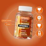 Vitamin C 80mg Gummy | Orange Flavour | 60 Vegan Gummies | Immune, Energy & Collagen Formation Support by NUTRIGUMS®