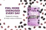 Vegums Super Iron Gummies - Family-Friendly Iron Supplement for All Ages - 30 Servings - BlackBerry Flavour - Vegan & Easy-to-Take - Supports Energy, Immunity & Red Blood Cell Health