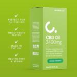 ACCESS CBD Oil 2400 mg | Vegan | Joint Pain Relief | Health Sleep Anxiety| Free from THC Oil | Mct Oil | Cbd Drops | Extra Strong Strength Cbd Spray | Citrus Flavour | 30ml
