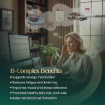 MagFit Magnesium Supplement with CoQ10, L-Carnitine for Energy Support, Heart Health, Blood Pressure Control and Muscle Recovery, Vegan Capsules, 60 Count, Made In UK