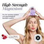 Magnesium Gummies - High Strength 1636 mg of Citrate Offering 180mg of Elemental Mg - Magnesium Supplements - Alternative to Tablets, Spray & Oil - Vegan - 60 Gummies - Novomins