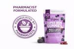 Vegums Super Iron Gummies - Family-Friendly Iron Supplement for All Ages - 30 Servings - BlackBerry Flavour - Vegan & Easy-to-Take - Supports Energy, Immunity & Red Blood Cell Health