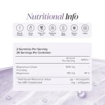 Magnesium Gummies - High Strength 1636 mg of Citrate Offering 180mg of Elemental Mg - Magnesium Supplements - Alternative to Tablets, Spray & Oil - Vegan - 60 Gummies - Novomins