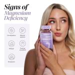 Magnesium Gummies - High Strength 1636 mg of Citrate Offering 180mg of Elemental Mg - Magnesium Supplements - Alternative to Tablets, Spray & Oil - Vegan - 60 Gummies - Novomins