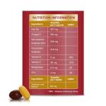 Seven Seas JointCare Plus Turmeric, with Omega-3, Glucosamine, Chondroitin, Vitamins C and D, Manganese and Zinc, Food Supplements, 30-Day Pack