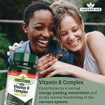 Natures Aid Vitamin B Complex 180 Tablets – High Potency – Supports Energy Metabolism, Nervous System, Brain & Immune Function – Vegan, Gluten Free, Non-GMO – Overall Wellbeing Supplement