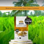 Ausha Organic Turmeric Superfood Powder 250g - Blend of Turmeric + Black Pepper + Ginger + Cardamom - UK Certified Organic by Soil Association - Use in Cooking, Tumeric Shot, Latte, Smoothies