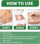 Weight Loss Patch, 50PCS Slimming Patches for Belly Fat – Plant-Powered Sweat-Activated Formula | Thermal Targeting for Waist, Abdomen & Love Handles | Detox & Cellulite Support