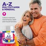 A-Z Multivitamin and Minerals Tablets, Vitamins for Men's and Women's, 23 High Strength Vitamins and Minerals Including Iron, Zinc Vitamin C and More (90)