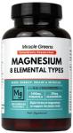 8 in 1 Magnesium Complex – Bisglycinate, Malate, Taurate, Gluconate, Lactate, Carbonate, Aspartate, and Oxide – 1400mg Formula Providing 395mg of Elemental Magnesium – 120 Capsules - Made in The UK