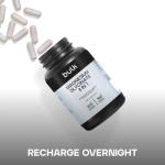 Bulk Magnesium Glycinate 3-in-1 Complex | 1800mg High Absorption | Triple Strength Magnesium with Bisglycinate, Citrate & Malate | Supports Muscle Function, Energy & Repair | Vegan | 90 Tablets