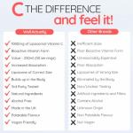 WELL ACTUALLY Liposomal Vitamin C 1000mg - (250ml - 50 Servings) High Strength Liquid Liposomal Vitamin C Supplement - Supports Immunity, Skin, Brain, Joints, Energy - Vegan, Fruit Fusion