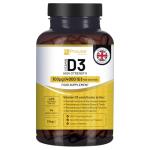 Vitamin D3 4000 IU High Strength I 425 Vegetarian Tablets (14 Months Supply) I Easy Swallow Vitamin D3 Supplement for Immune Support, Calcium Boost, Bone & Muscle I Vitamin D Made in the UK by Prowise