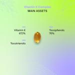 Vitamin E - Tocotrienols and Tocopherols - Women and Men - 60 Softgels Complex Nutralie