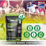 Green Tea Extract 10,000mg of Antioxidant 180 Tablet | 95% Polyphenols (297mg per Tablet) | (6 Months Supply) | Resealable and Recyclable Pouch | Vegan & Vegetarian | by PROELITE