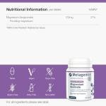 Metagenics Magnesium Glycinate 100mg - High Strength Supplement - Sleep Support - Easily Absorbable, Gentle on Digestion - 120 Tablets