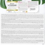 Multivitamin Tablets for Women and Men | 365 Count | 28 Essential Nutrients Including Vitamins C, D, B6, B12, Calcium, Zinc and Iron | A-Z Vitamins & Minerals | Vegan Supplement | by Carlyle