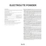 Bulk Complete Electrolyte Powder | Orange & Mango | 5 Key Electrolytes: Sodium, Potassium, Magnesium, Calcium, Chloride | Rehydrate & Replenish | Zero Sugar | 100g | Sports Supplement