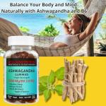 Aclla Ashwagandha Gummies 3000mg with B6 – Vegan Apple Flavor – Stress, Sleep, Anxiety & Mood Support – Adaptogen Energy Booster – 60 Gummies (1 Month Supply)