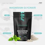 Magnesium Glycinate 3-in-1 Complex – 1800mg Supplements as Bisglycinate, Citrate & Malate – 90 Vegan Capsules – Triple High Absorption 400mg Elemental by Alpha01