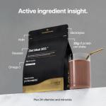 Protein Works | Diet Meal 360 - GOLD Innovation, Diet Meal Replacement Shake, Supports Weight Loss, 24 Vitamins & Minerals, Added Flaxseed, Inulin, Omega 3, Banana Smooth, 14 Meals, 1kg