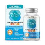 Health & Her Perimenopause Mind+ Supplements for Women - with Red Clover, Ashwagandha, Gingko Biloba - 1 Month Supply, 30 Capsules - Vegan & Gluten Free