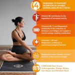 Health & Her Perimenopause Mind+ Supplements for Women - with Red Clover, Ashwagandha, Gingko Biloba - 1 Month Supply, 30 Capsules - Vegan & Gluten Free