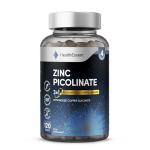 Zinc Picolinate 3-in-1, High Strength 92mg - Zinc Picolate, Glycinate and Malate with Added Copper Glycinate - Immune Support, Hair, Skin & Nails - (4 Month Supply) - 120 Tablets by HealthEssent