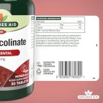 Natures Aid Zinc Picolinate Tablets 15mg - Supports Immune Health - Antioxidant Protection - Metabolism Wellness - Vegan Gluten-Free Non-GMO - High Potency Natural Supplement - 30 Tablets