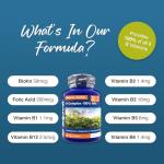 Zipvit Vitamin B Complex, 100% NRV of All 8 B Vitamins, 1 Year Supply, Supports Energy, Mental Performance & Immunity